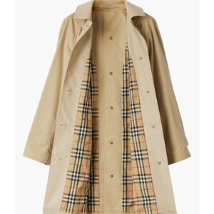 Burberry Ely Two-Tone Reconstructed Car Coat